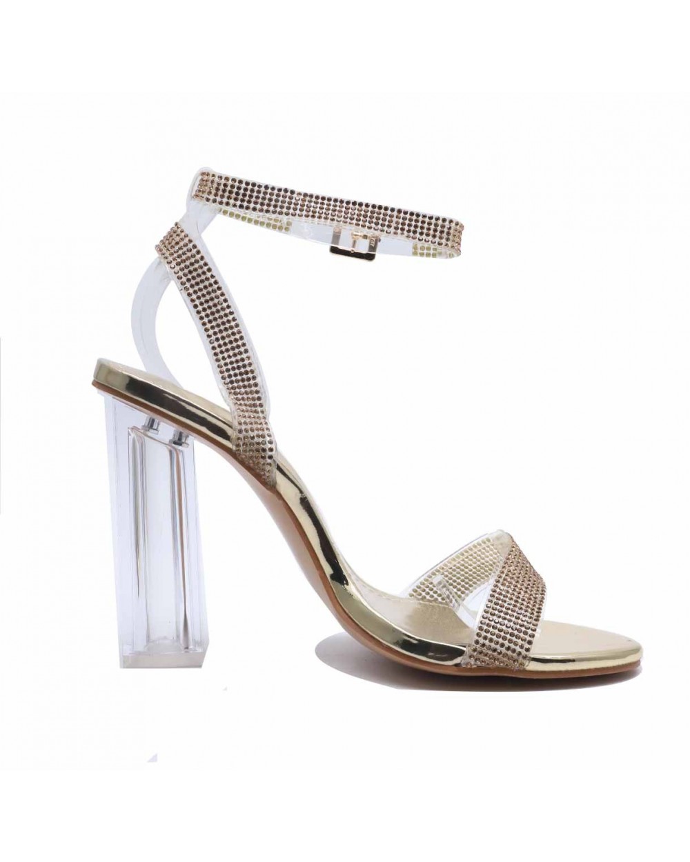 Chaussures femme talon clearance transparent