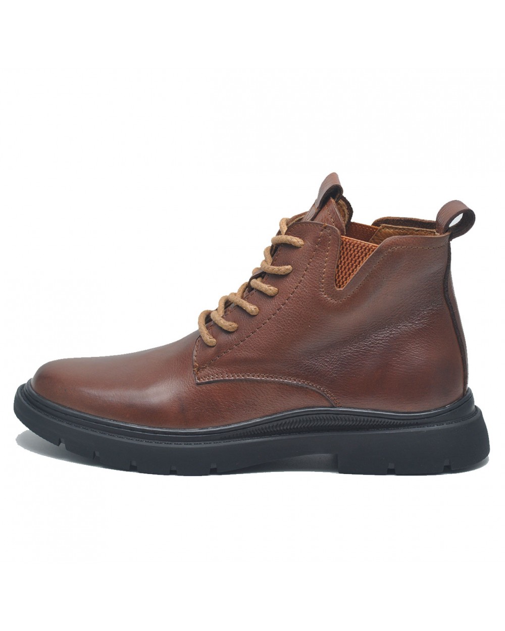 boots plates camel femme