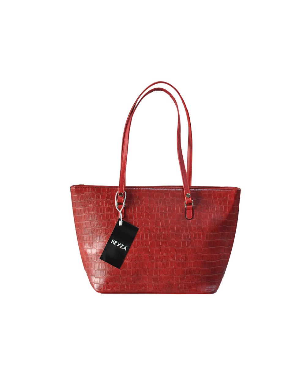 Sac rouge hotsell effet croco